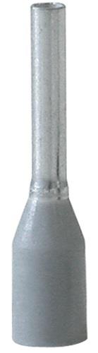 WEIDMÜLLER Aderendhülse L.L1/L2 14,0/8,0mm grau m.Ku.-Kragen 100St./Btl.