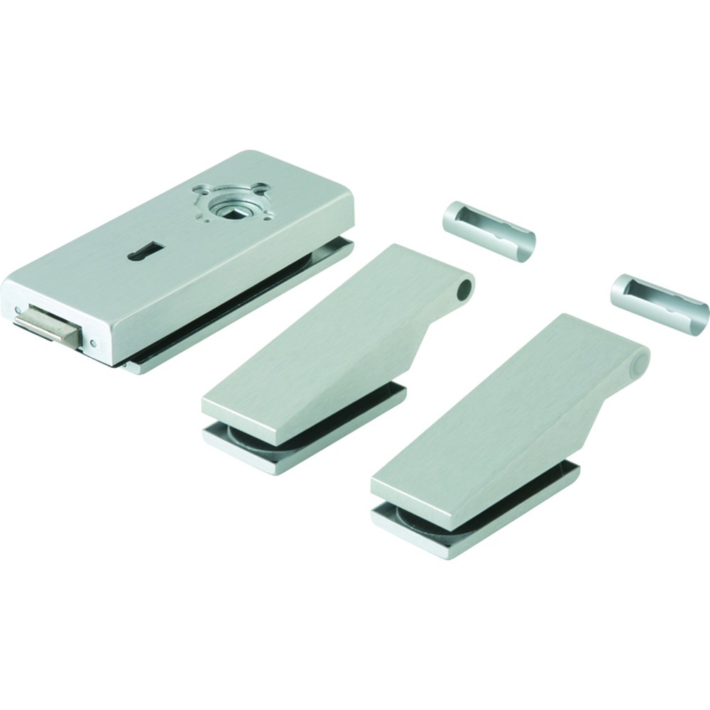 DORMA GLAS Ganzglastürschloss Studio Classic, 10.033, Aluminium