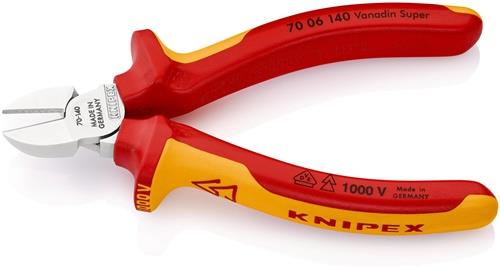 KNIPEX Seitenschneider L.140mm VDE Mehrkomp.-Hüllen KNIPEX