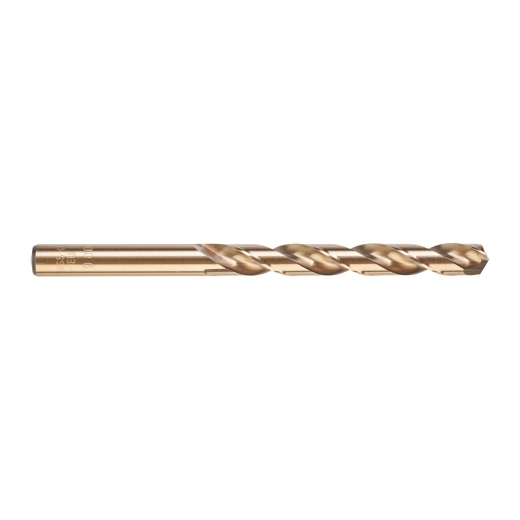 MILWAUKEE 9,0 x 125 mm, HSS-G Co HSS-G RED COBALT Metallbohrer DIN 338 5er Pack