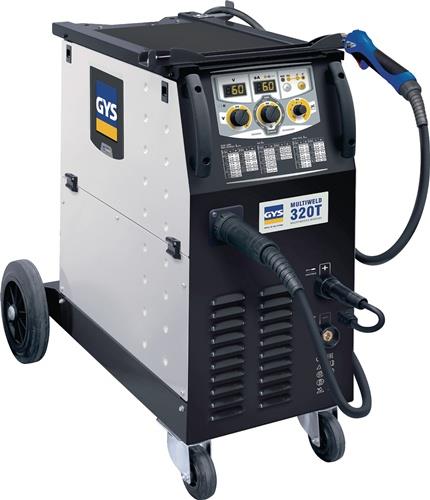 GYS MIG/MAG-Schweißanlage MULTIWELD 320T m.Zub.40-320 A gasg.GYS
