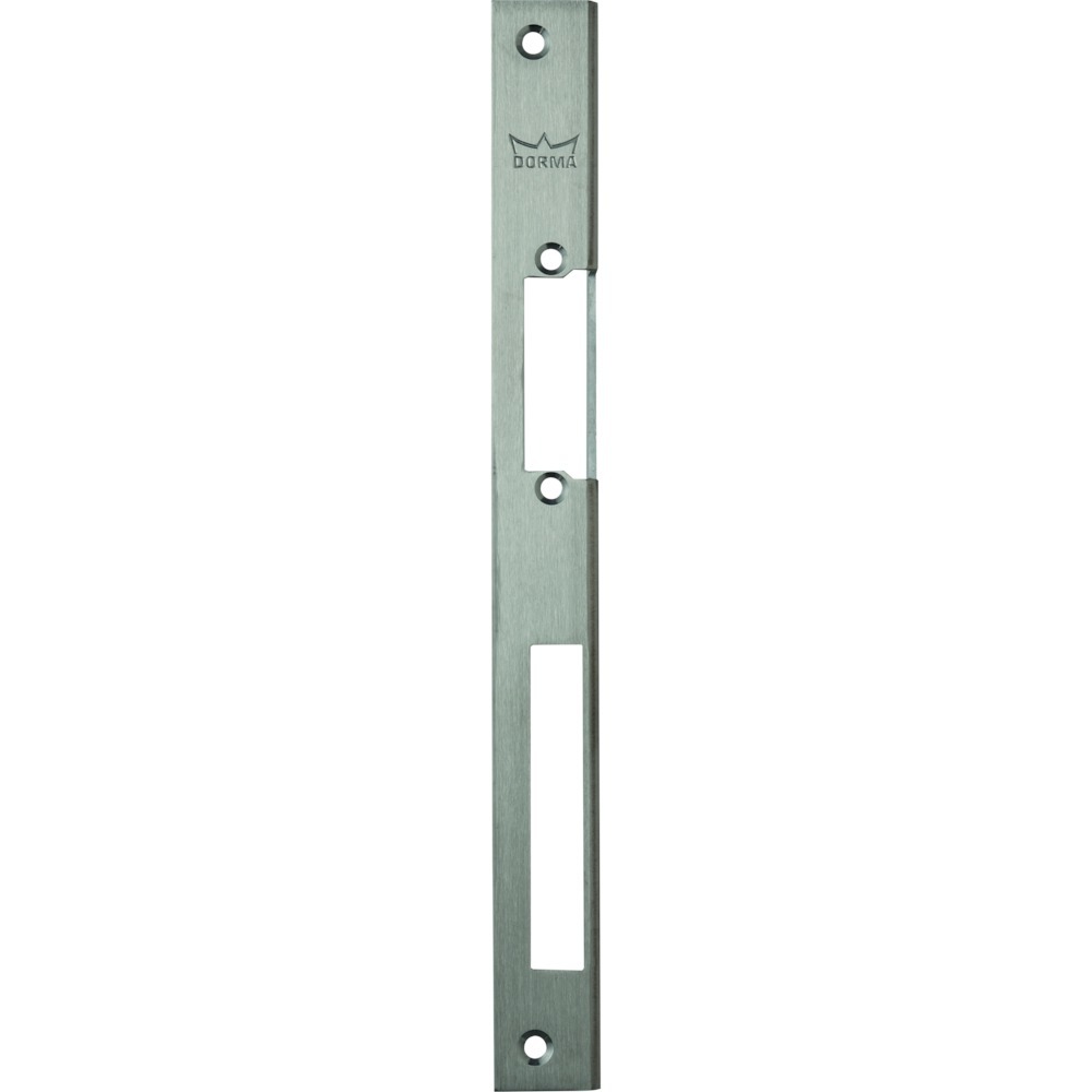 DORMA GLAS Winkelschließblech WR25-R, Edelstahl