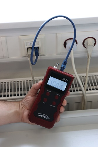 TESTBOY Netzwerkverdrahtungstester 29 Prüfung v.Leitungen TESTBOY TESTBOY Netzwerkverdrahtungstester 29 Prüfung v.Leitungen TESTBOY