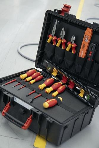 WIHA Werkzeugsortiment Basic Set L electric 45530 17-tlg.im Schutzkoffer WIHA