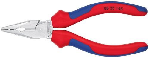 KNIPEX Spitzkombizange L.145mm Mehrkomp.-Hülle verchr.KNIPEX