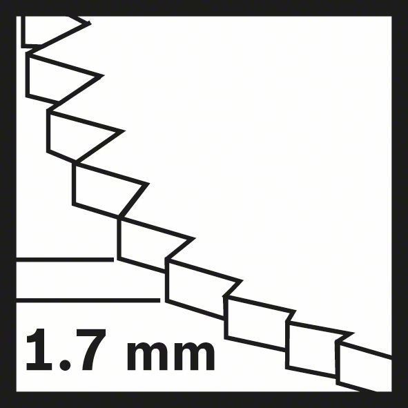 BOSCH BIM Segmentsägeblatt ACZ 100 BB, Wood and Metal, 100 mm, 1er-Pack