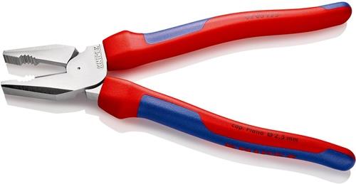 KNIPEX Kraftkombizange L.225mm verchr.Mehrkomp.-Hülle KNIPEX KNIPEX Kraftkombizange L.225mm verchr.Mehrkomp.-Hülle KNIPEX