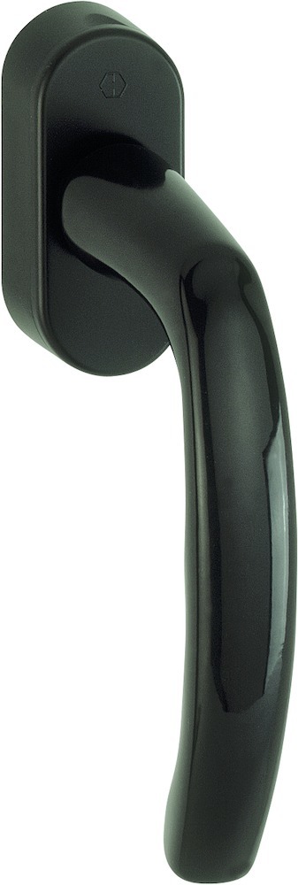 HOPPE® Fenstergriff Atlanta 0530/US952, VarioFit, N10, mit Schrauben, Aluminium, 10760935