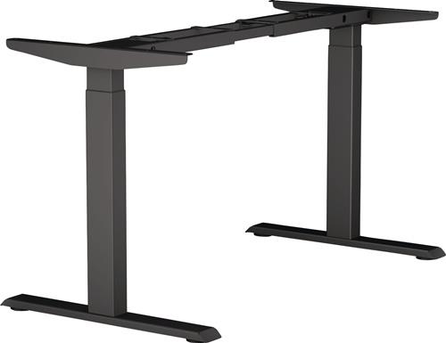 BMB Steh-Sitz Tischgestell E-MORE 2M2S schwarz RAL 9017 H.700-1200mm BMB