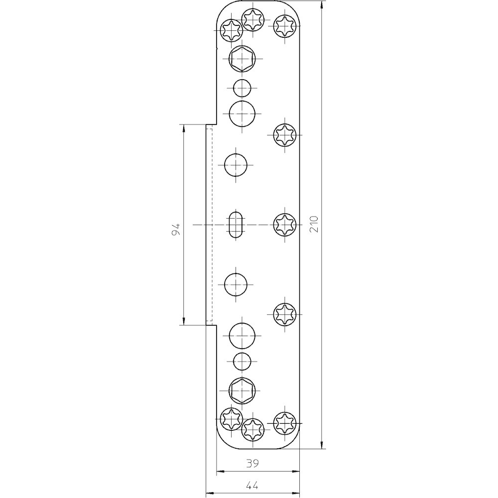 SIMONSWERK Abdeckwinkel für Aufnahmeelement VARIANT® VX 2570 KR N