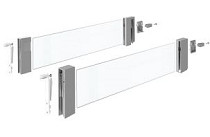 HETTICH DesignSide Glas InnoTech Atira, 420 / 176 mm, grau, 9194821