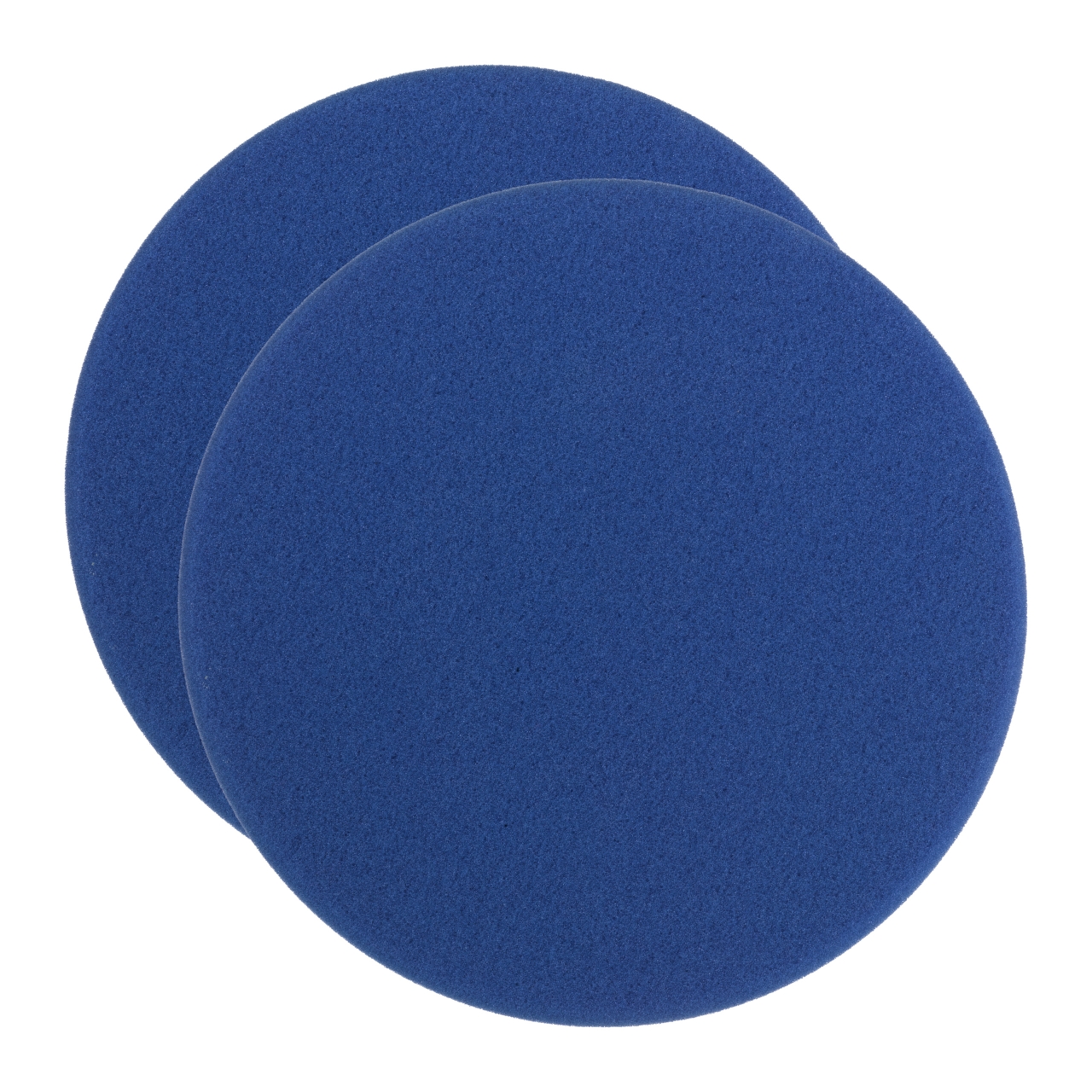 160/20 mm Polierschwamm Kletthaftung Blau