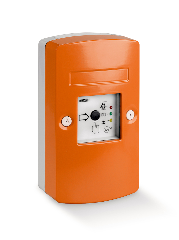 GEZE Treppenhauszentrale THZ Comfort, 24 V, Aluminium Druckguss