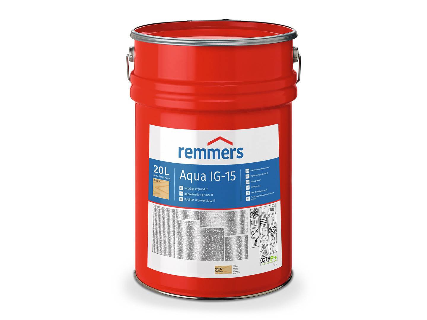 REMMERS Aqua IG-15-Imprägniergrund IT farblos 20 l