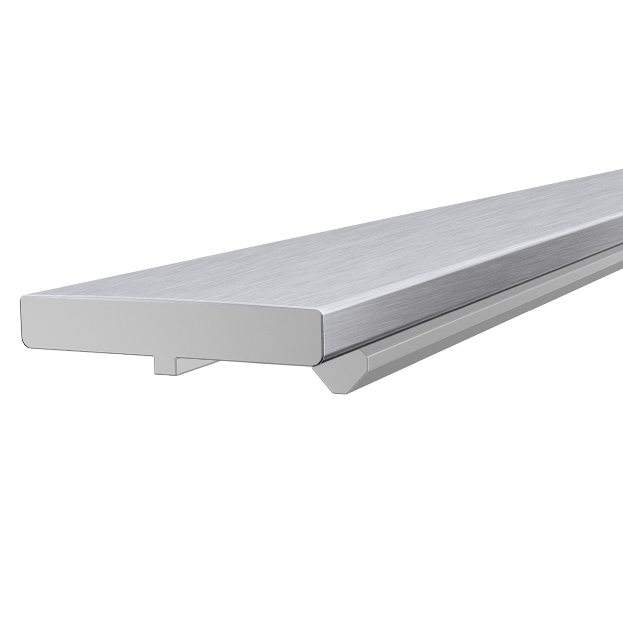 HETTICH AvanTech YOU DesignProfil in Akzentfarbe, Aluminium Optik, 450 mm, 9255763