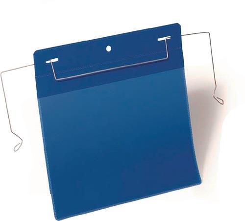 DURABLE Dokumententasche B210xH148mm DIN A5 quer m.flex.Drahtbügel Pak.a 50 St.