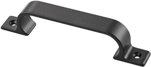 HERMETA Handgriff A.28mm L.149mm B.19mm Alu.schwarz Löcher 2,D.4,3mm HERMETA