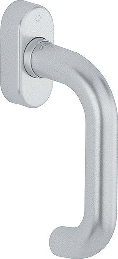 HOPPE® Fenstergriff Paris 038/UD9056, mit Schrauben, Aluminium, 12025325