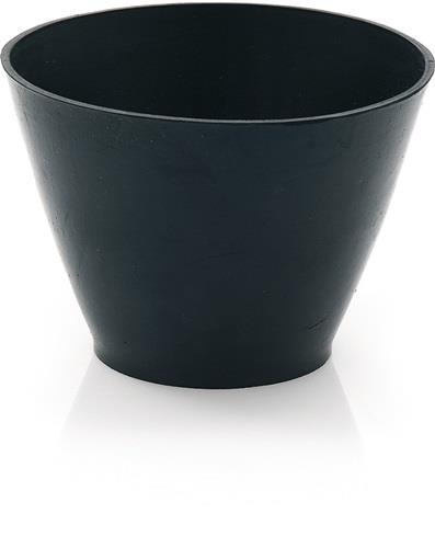 Nordwest Gipsbecher H.130mm D.oben:125/unten:90mm kon.f.Nitrolacke geeignet TPE schwarz
