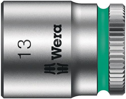WERA Steckschlüsseleinsatz 8790 HMA Außen-6-kant SW13mm L.23mm 4-kt1/4Zoll CV verchr.