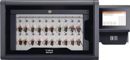 Elektr. Schlüsselschrank M-Touch-Pro-20L H396xB846xT160mm Drehriegelschloss