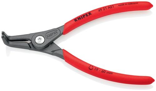 KNIPEX Außensicherungsringzange A 21 f.Wellen D.19-60mm 90Grad gew.L.165mm KNIPEX