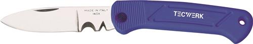 TECWERK Kabel-/Elektrikermesser L.190mm Klingen-L.80mm 1-teilig,klappb.Ku.TECWERK