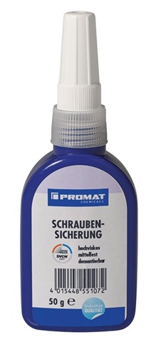 PROMAT CHEMICALS Schraubensicherung 50g mf.hochvikos dunkelblau Flasche PROMAT CHEMICALS