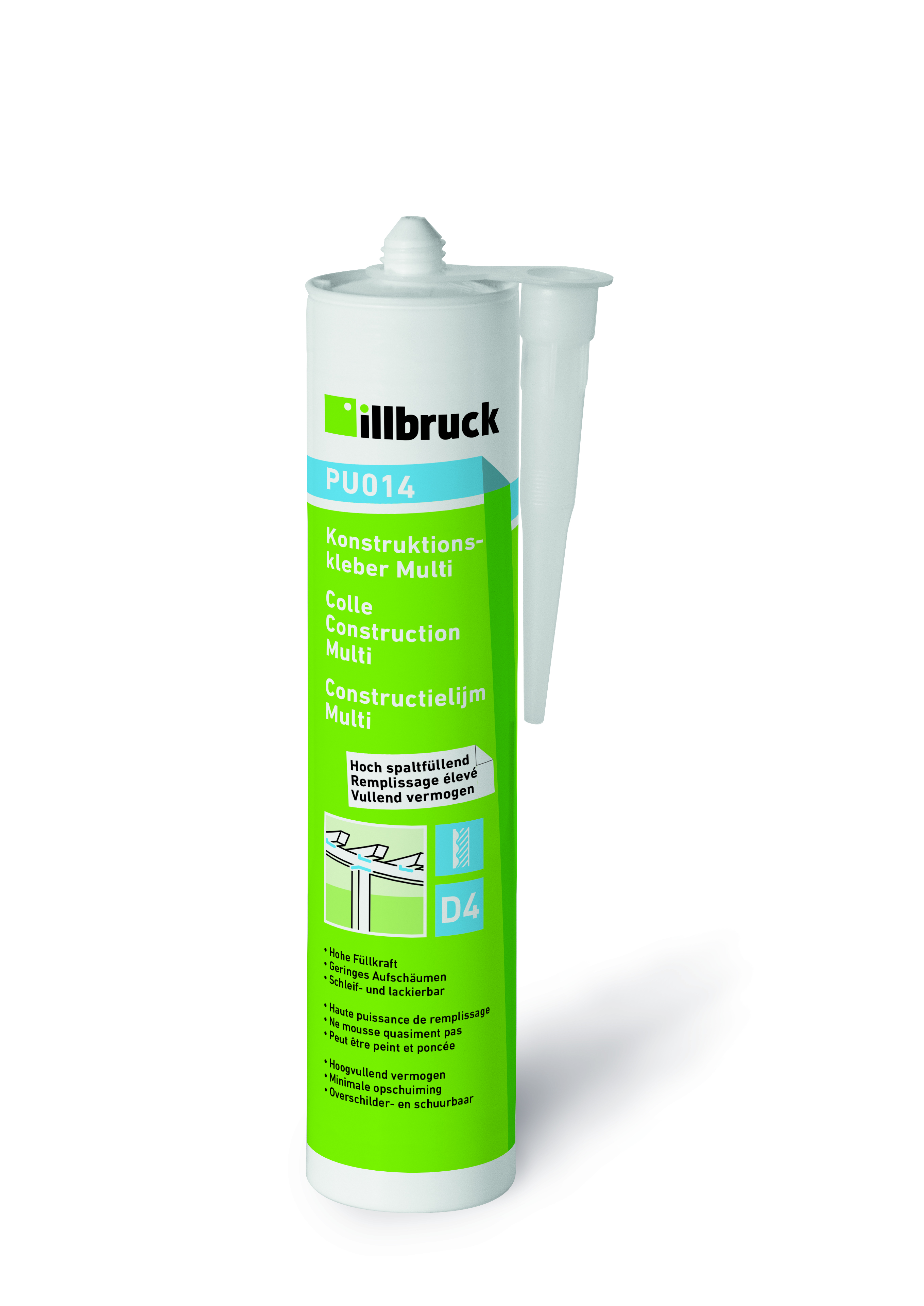 ILLBRUCK PU014 Konstruktionskleber Multi