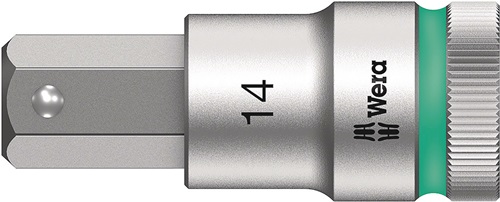 WERA Steckschlüsseleinsatz 8740 C HF 1/2 Zoll SW 14mm L.60mm WERA WERA Steckschlüsseleinsatz 8740 C HF 1/2 Zoll SW 14mm L.60mm WERA