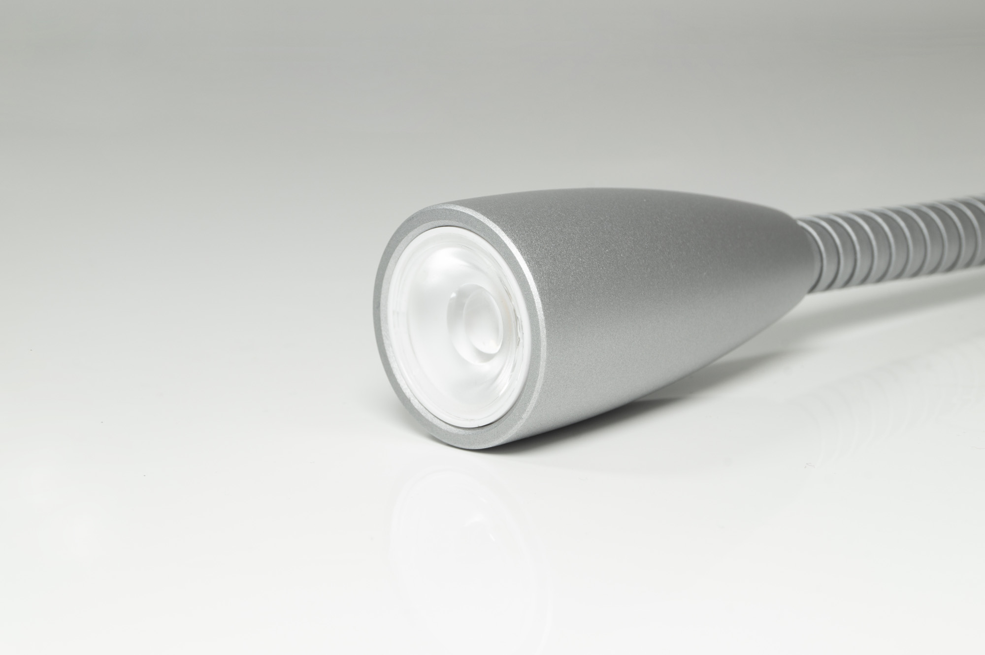L&S 1-er Set Bettanbauleuchte BU 1 12 V 1,2 W Silber USB + EVG