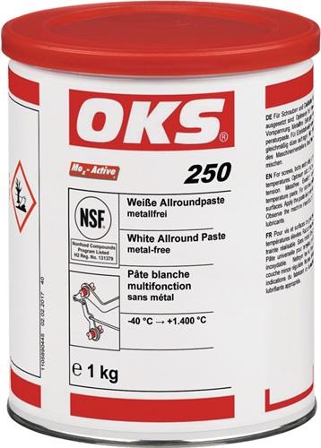 OKS Weiße Allroundpaste OKS 250 weiß 1kg Dose OKS