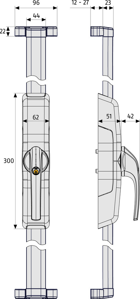 ABUS HomeTec Pro FSA3550 AL0089 weiß