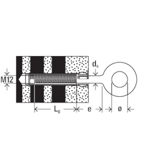 FISCHER Gerüstöse FI G 12x40