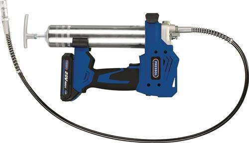 PRESSOL Akkufettpresse PROFESSIONAL 20 V/2,0 Ah f.400g Fettkart. DIN 1284 od.loses Fett
