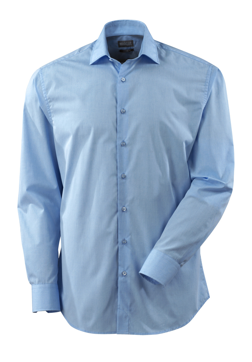 MASCOT® Hemd, Poplin, klassische Passform, hellblau