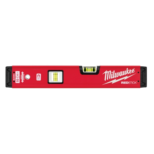 MILWAUKEE 40 cm lang magnetisch Wasserwaage REDSTICK Premium