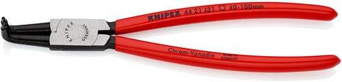 KNIPEX Sicherungsringzange J 31 f.Bohrungen D.40-100mm pol.KNIPEX