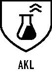 PROMAT Chemiehandschuh Gr.10 schwarz EN 388,EN 374 PSA III ASATEX