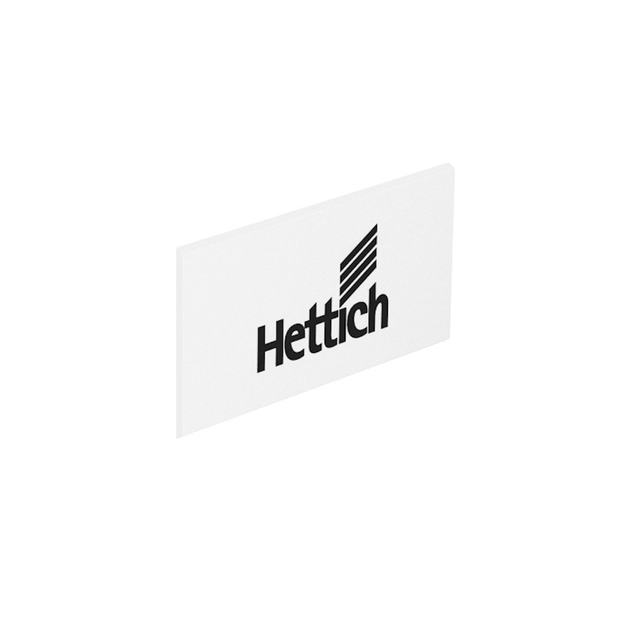 HETTICH ArciTech Abdeckkappe, weiß mit Hettich Logo, 9123006