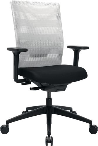 TOPSTAR Bürodrehstuhl m.Synchr.-Techn.schwarz/weiss 420-540mm