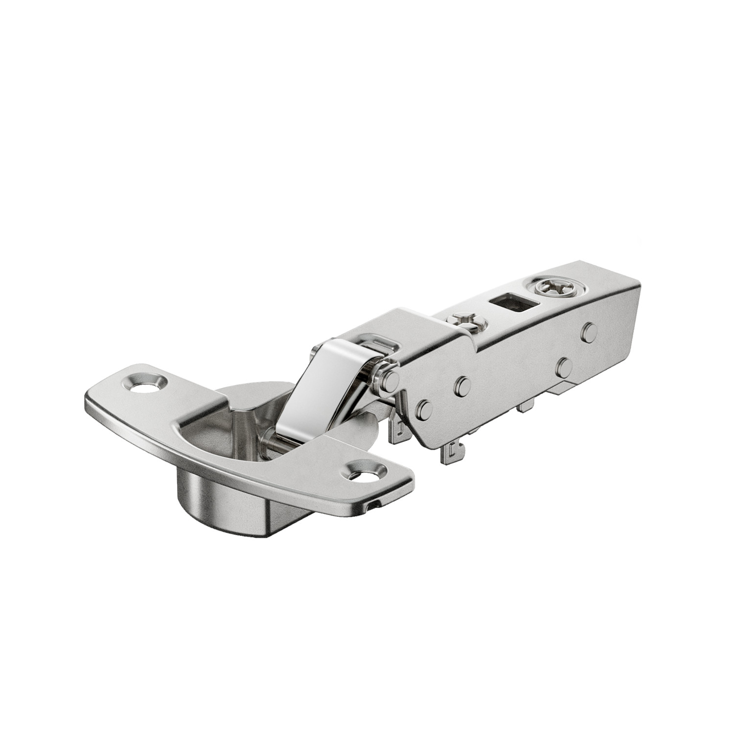 HETTICH Sensys Dicktürscharnier, Türdicke bis 32 mm, ohne integrierte Dämpfung (Sensys 8631), vernickelt, 9091500