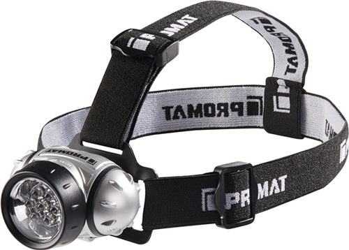 PROMAT LED-Kopfleuchte f.Batterien 3xAAA Micro PROMAT