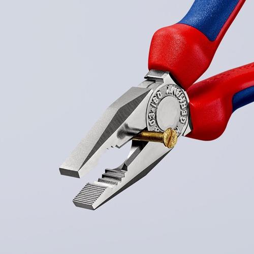 KNIPEX Kombizange L.180mm verchr.Mehrkomp.-Hülle KNIPEX KNIPEX Kombizange L.180mm verchr.Mehrkomp.-Hülle KNIPEX