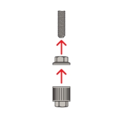 FISCHER Sprinklerschlaufe FRS L 4" M10