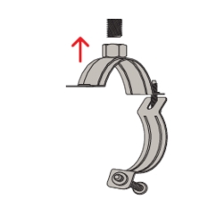 FISCHER Rohrschelle FRS N 146-156 M8/M10