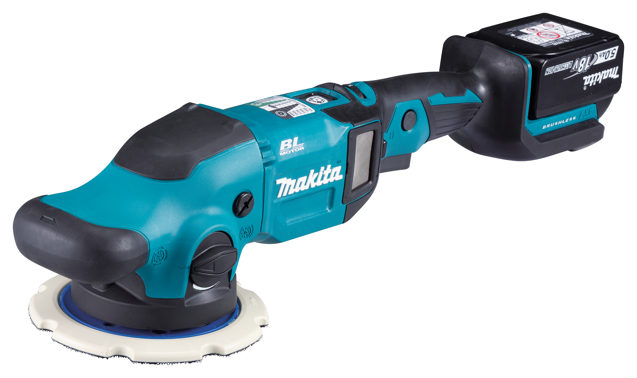 MAKITA Akku-Exzenterpolierer DPO600TKX1