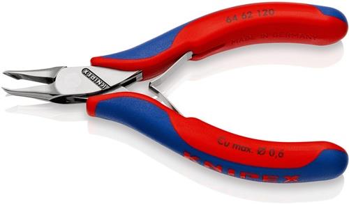 KNIPEX Elektronikvornschn.L.120mm Form 6 Facette ja,kleine spiegelpol.Mehrkomp.-Hüllen