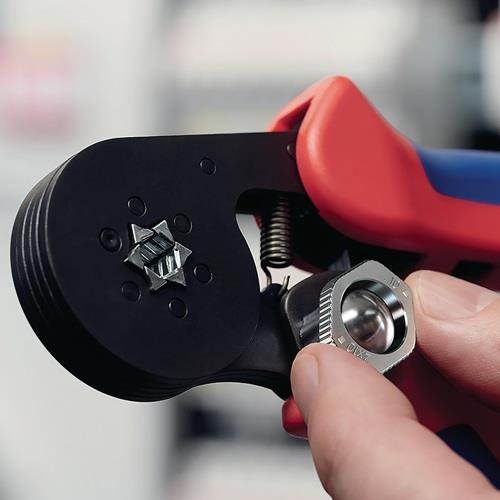 KNIPEX Aderendhülsenzange Gesamt-L.180mm 0,08-10,0 (AWG 28-7)mm² brün.Mehrkomp.-Hüllen KNIPEX Aderendhülsenzange Gesamt-L.180mm 0,08-10,0 (AWG 28-7)mm² brün.Mehrkomp.-Hüllen