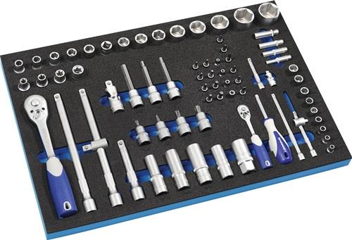 PROMAT Werkzeugmodul 71-tlg.3/3-Modul Steckschlü.PROMAT